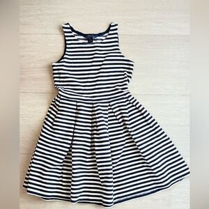 Polo by Ralph Lauren Navy and White Striped Dress
